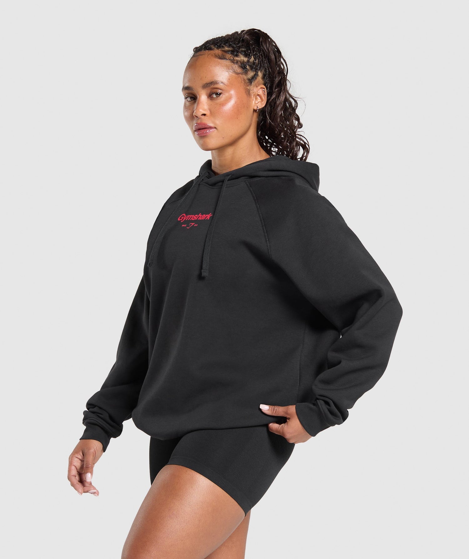 Bigger Quads Than Your Ex Brushed Hoodie - Black