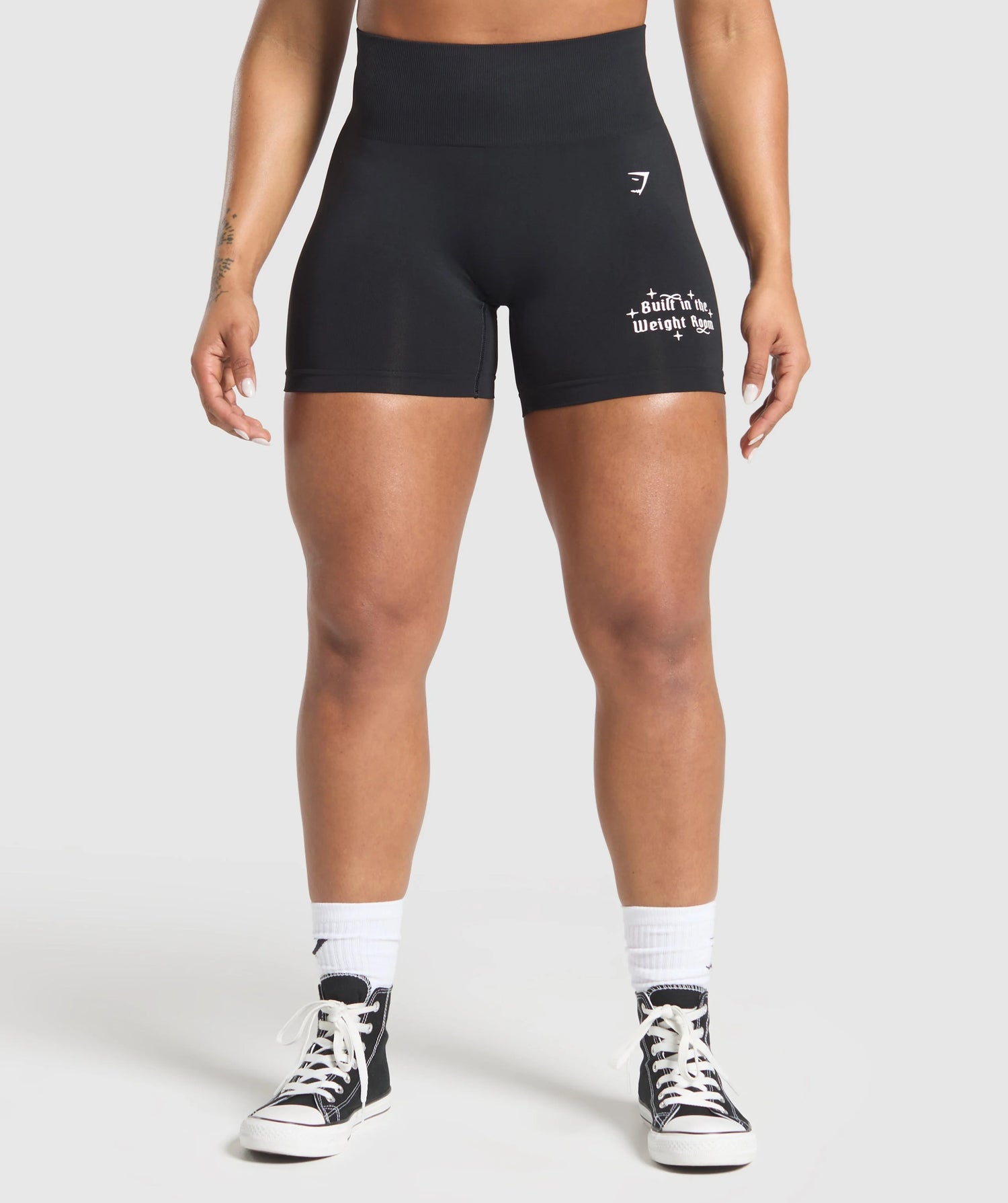 Built In The Weight Room Shorts - Black