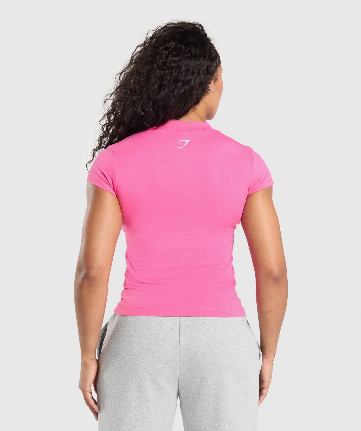 Lifting Baddie Body Fit T-Shirt - Pink