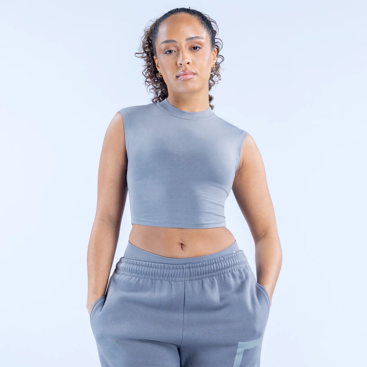 Signature Baby Tee - Graphite