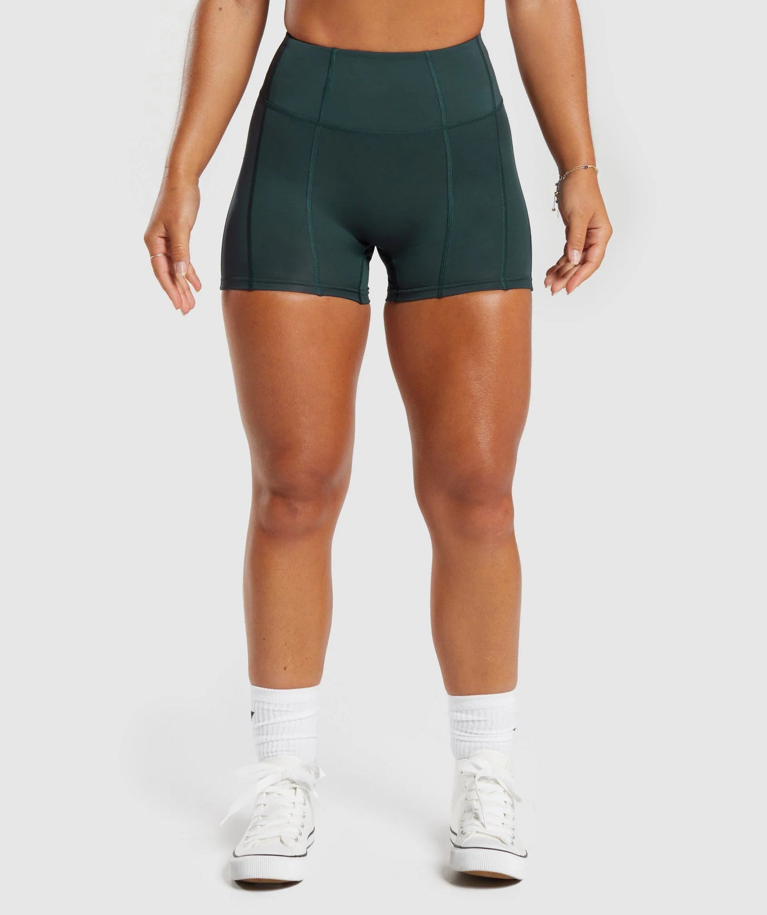 GS Power Hight Rise Shorts - Darkest Teal