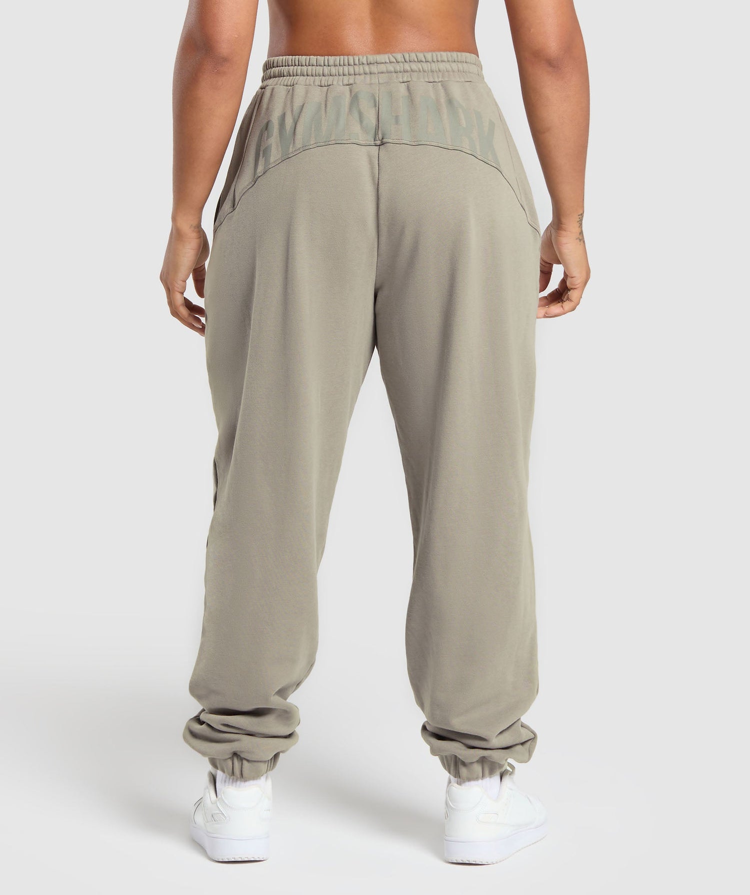 Power Washed Joggers - Linen Brown