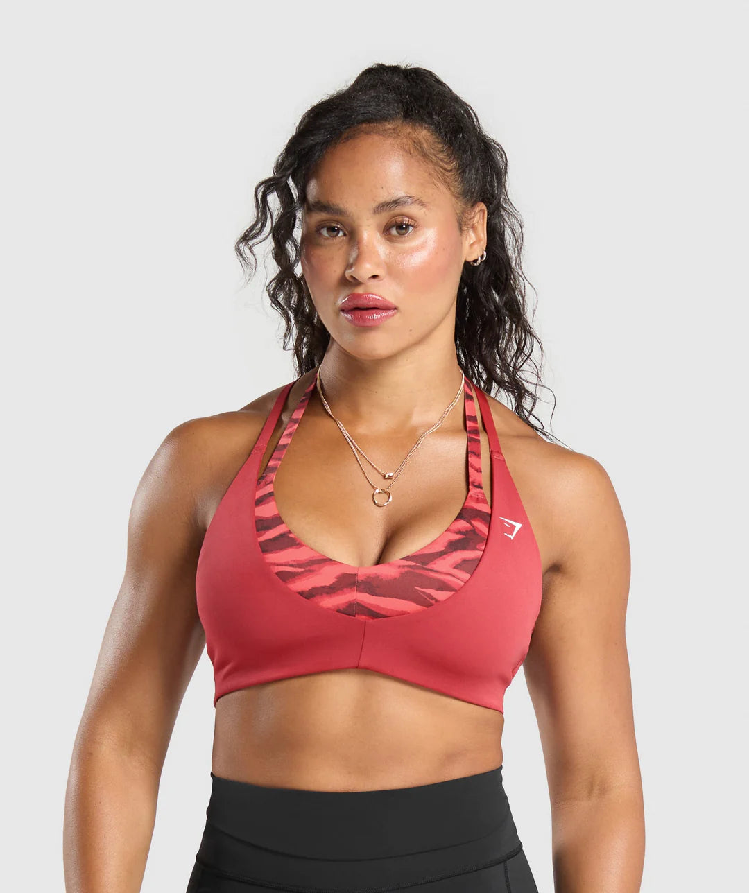 Power x T Back Sports Bra - Varsity Pink