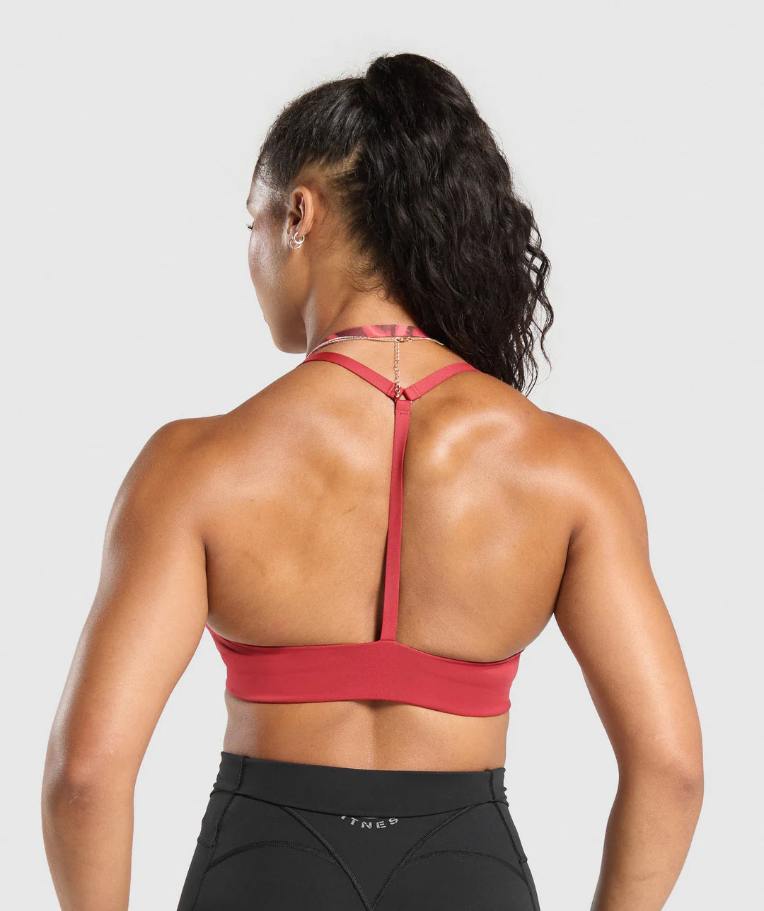 Power x T Back Sports Bra - Varsity Pink