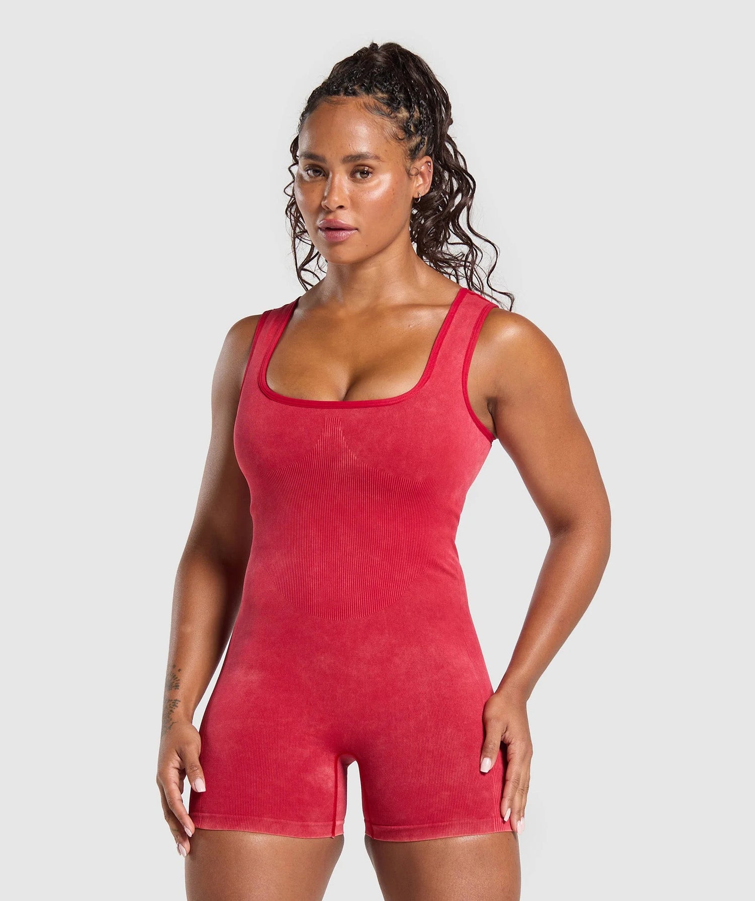 Gains Seamless All-In-One - Carmine Red