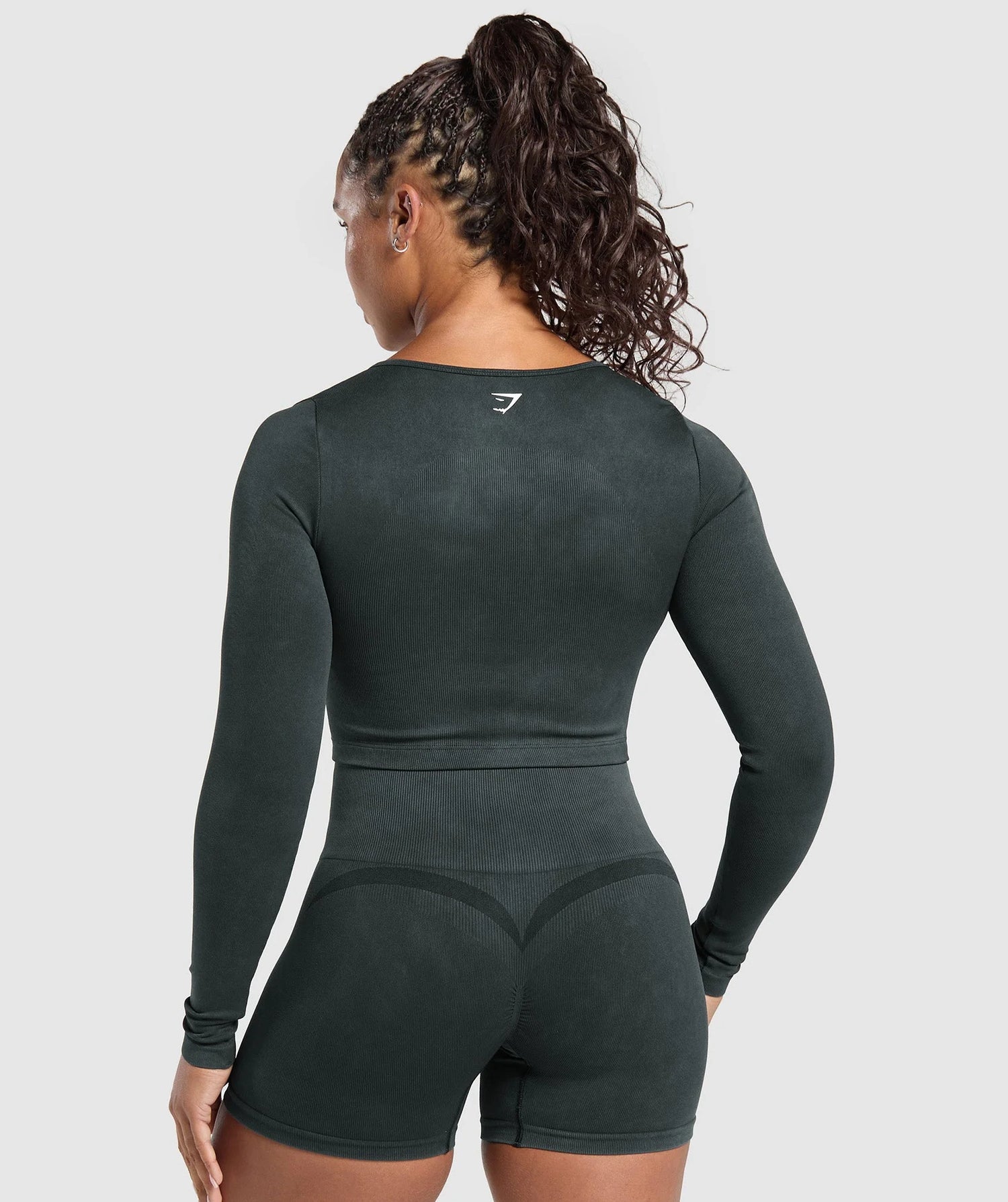 Gains Seamless Zip Up - Black