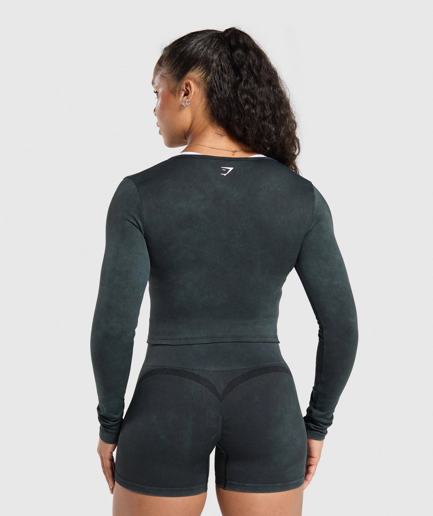 Gains Seamless Zip Up - Black