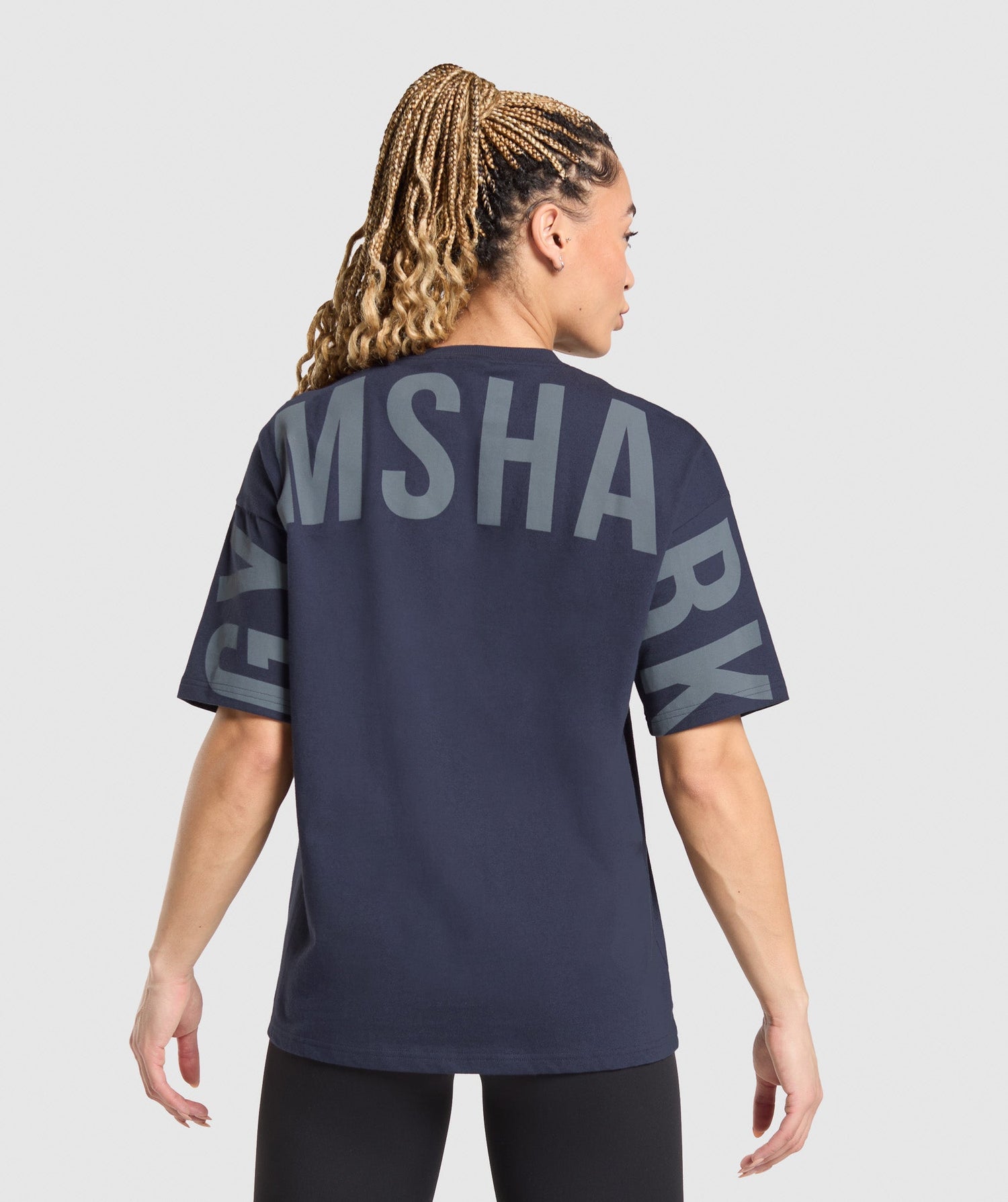 Wordmark Graphic T-Shirt - Heavy Blue