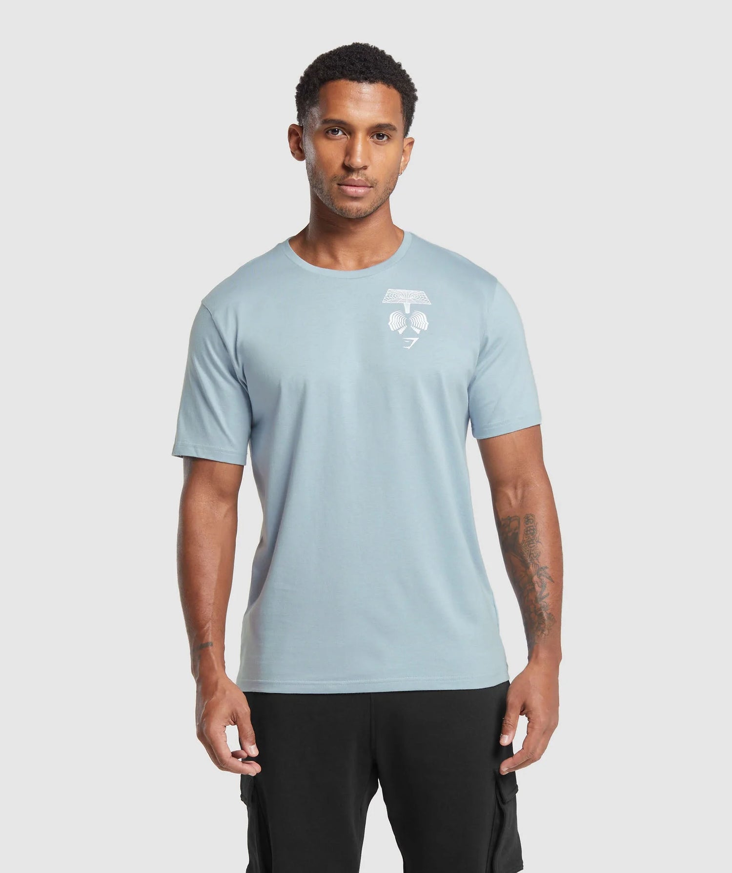 Hybrid Wellness T-Shirt - Salt Blue