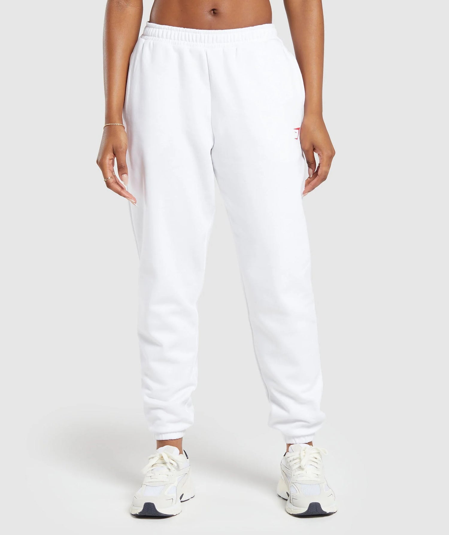 I Heart Gym Joggers - White