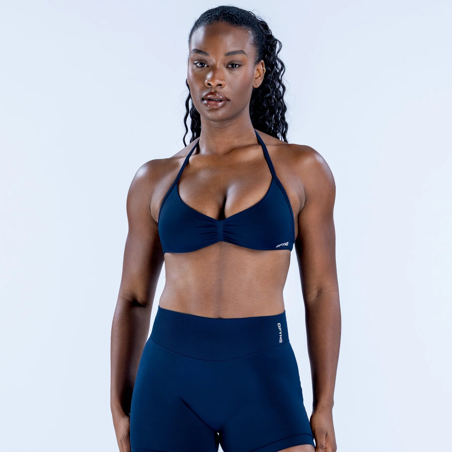 Impact Strappy Bra - Ink