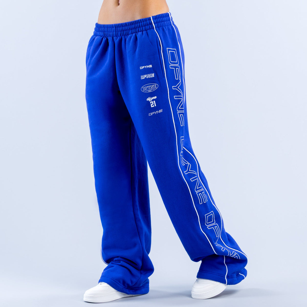 5th Birthday Wide Leg Joggers - Royal Blue