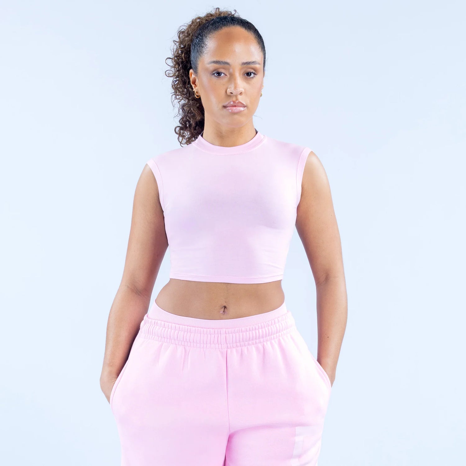 Signature Baby Tee - Light Rose Pink