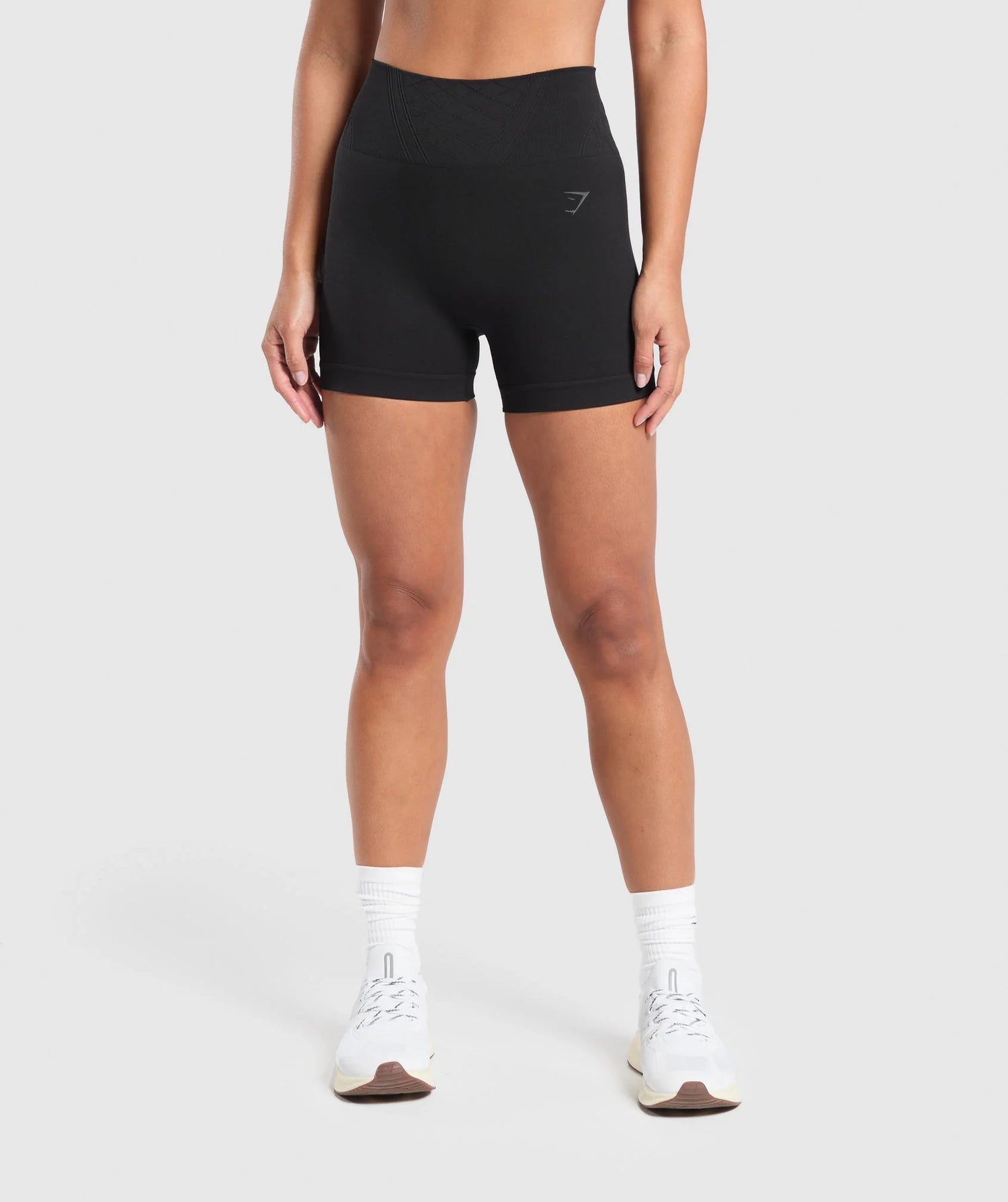 Corset Seamless Shorts - Black