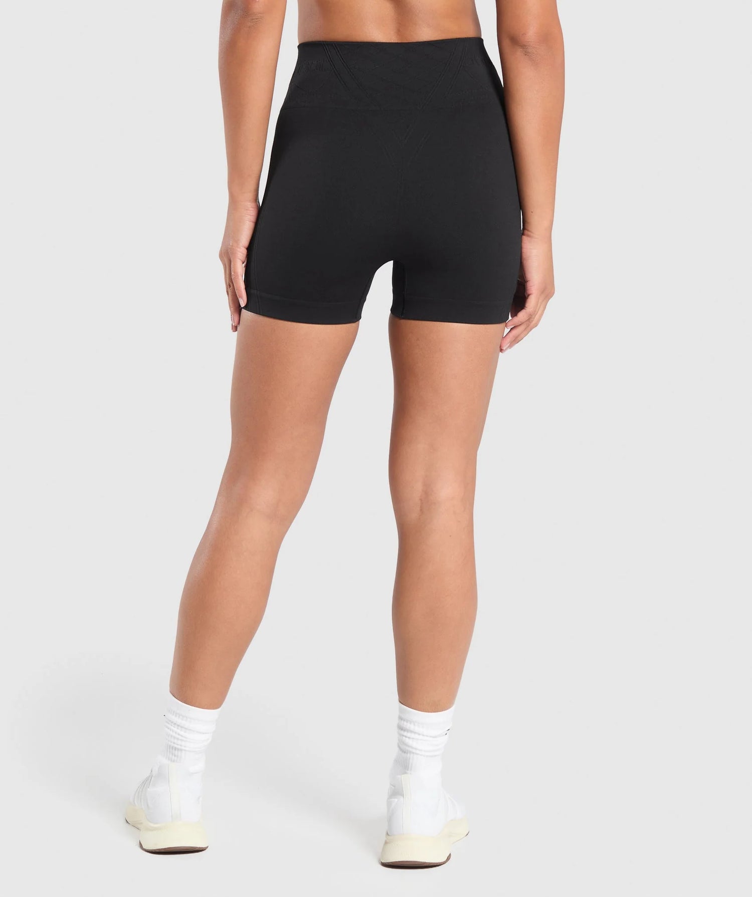 Corset Seamless Shorts - Black