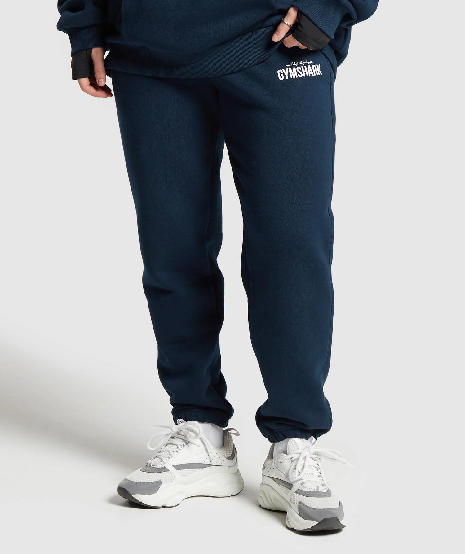 GS X Leana Deeb Oversized Joggers - Blue