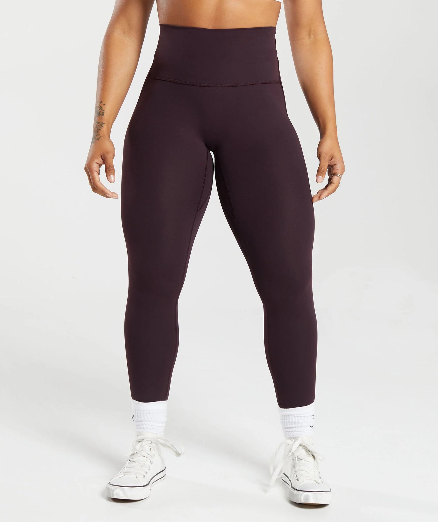 Legacy Regular Leggings - Plum brown