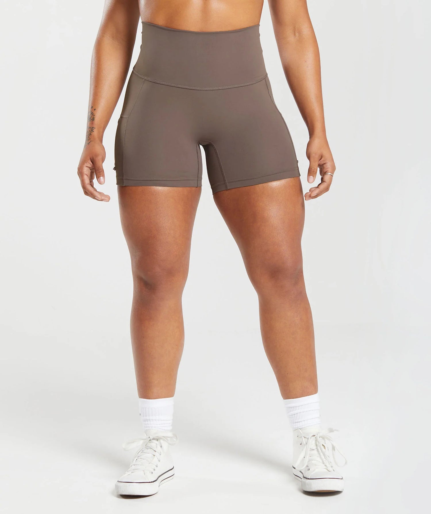 Legacy Tight Shorts - Walnut Mauve