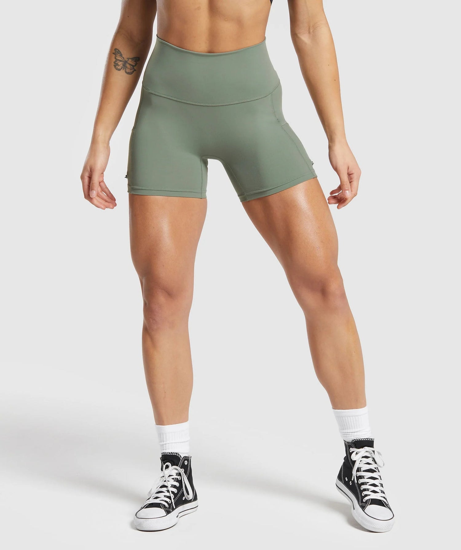 Legacy Tight Shorts - Unit Green
