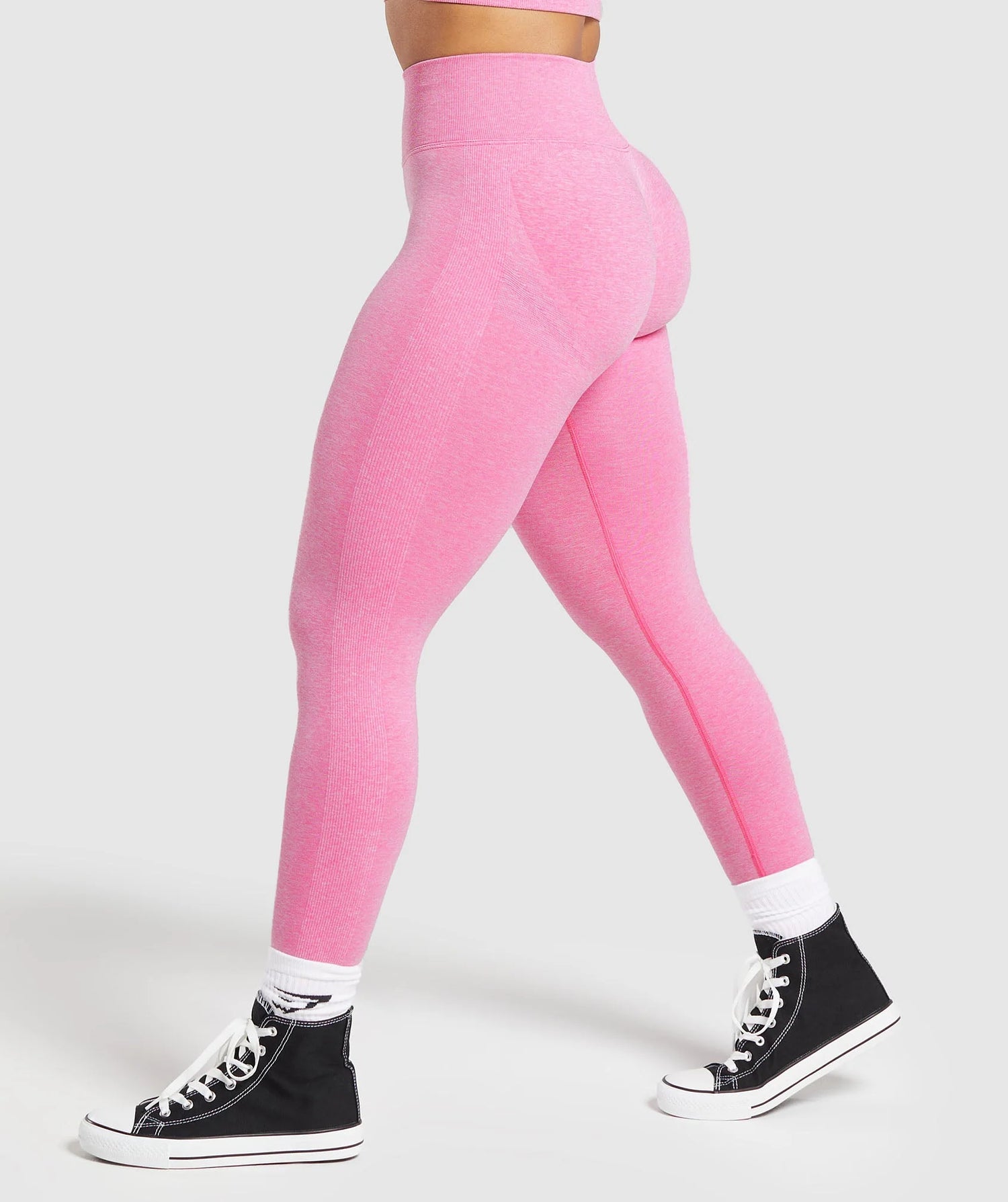 Lift Seamless Leggings - Physical Pink/White Marl