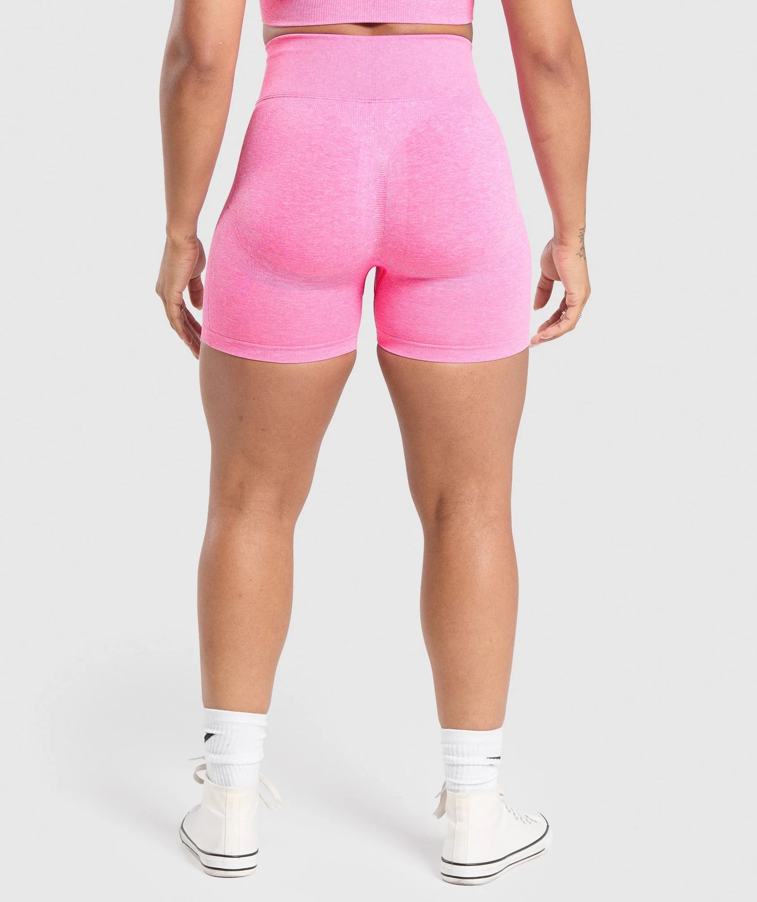 Lift Seamless Shorts - Physical Pink/White Marl