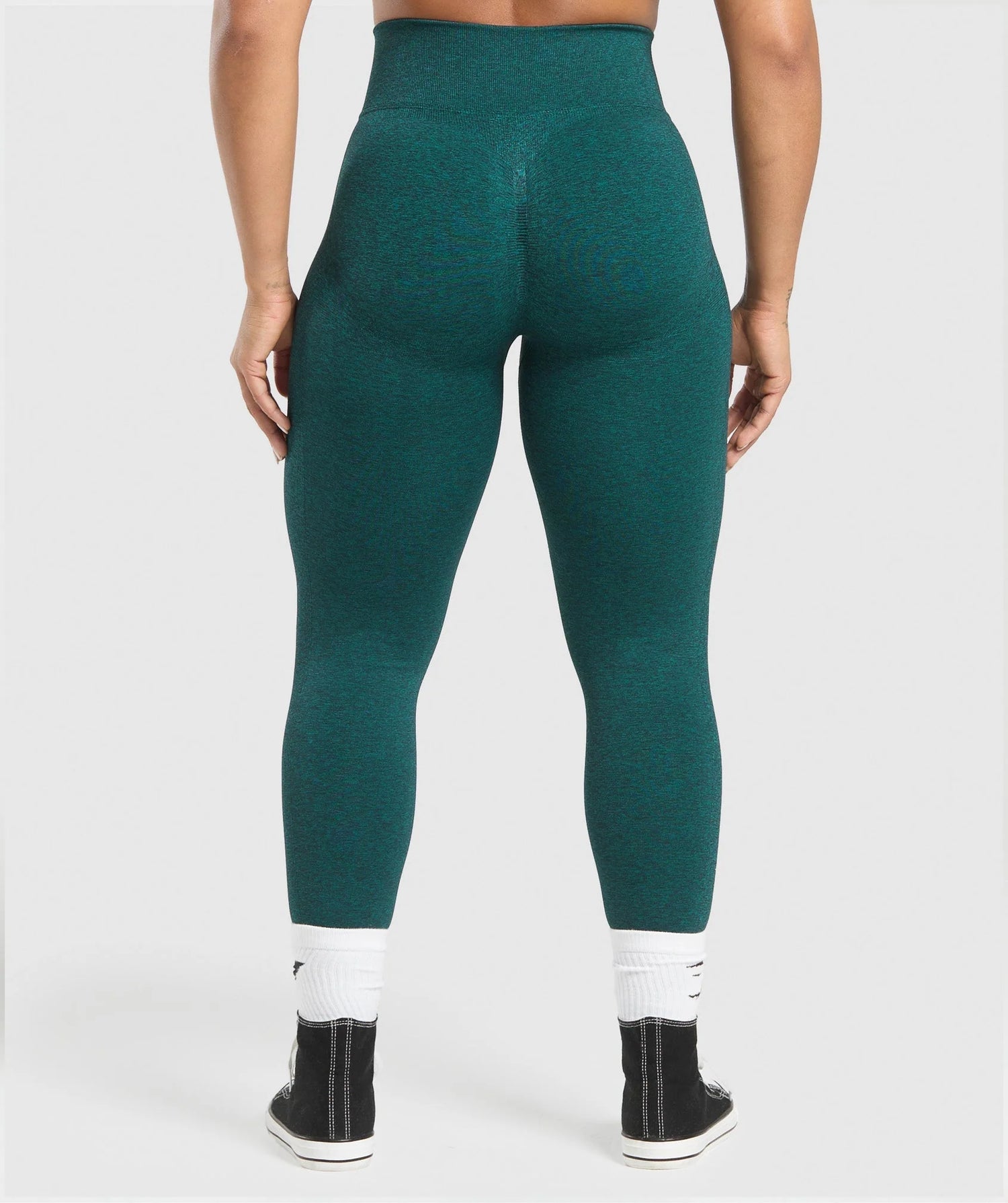 Lift Seamless Leggings - Functional Teal/Black Marl