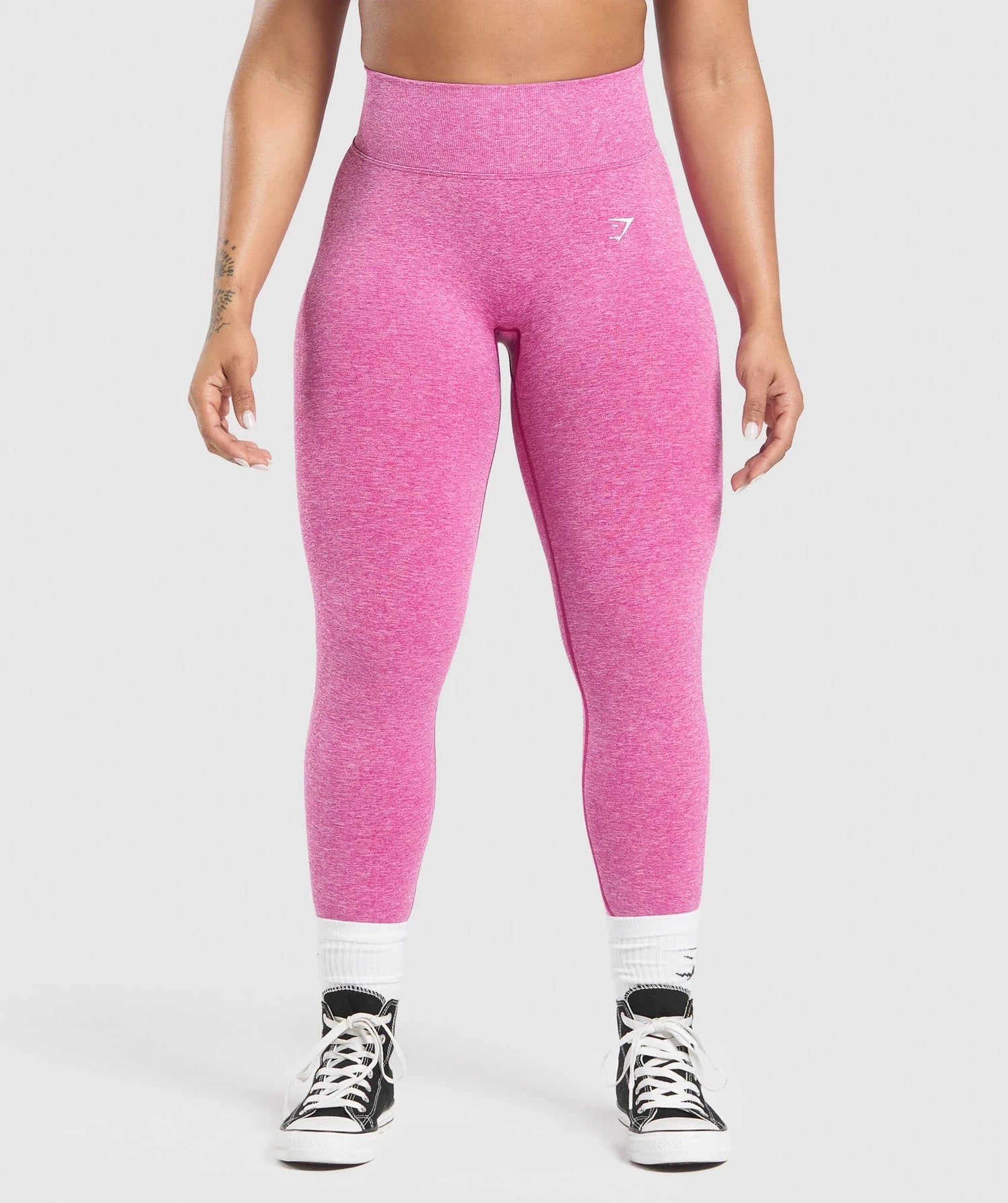 Lift Seamless Leggings - Winning Pink/White Marl