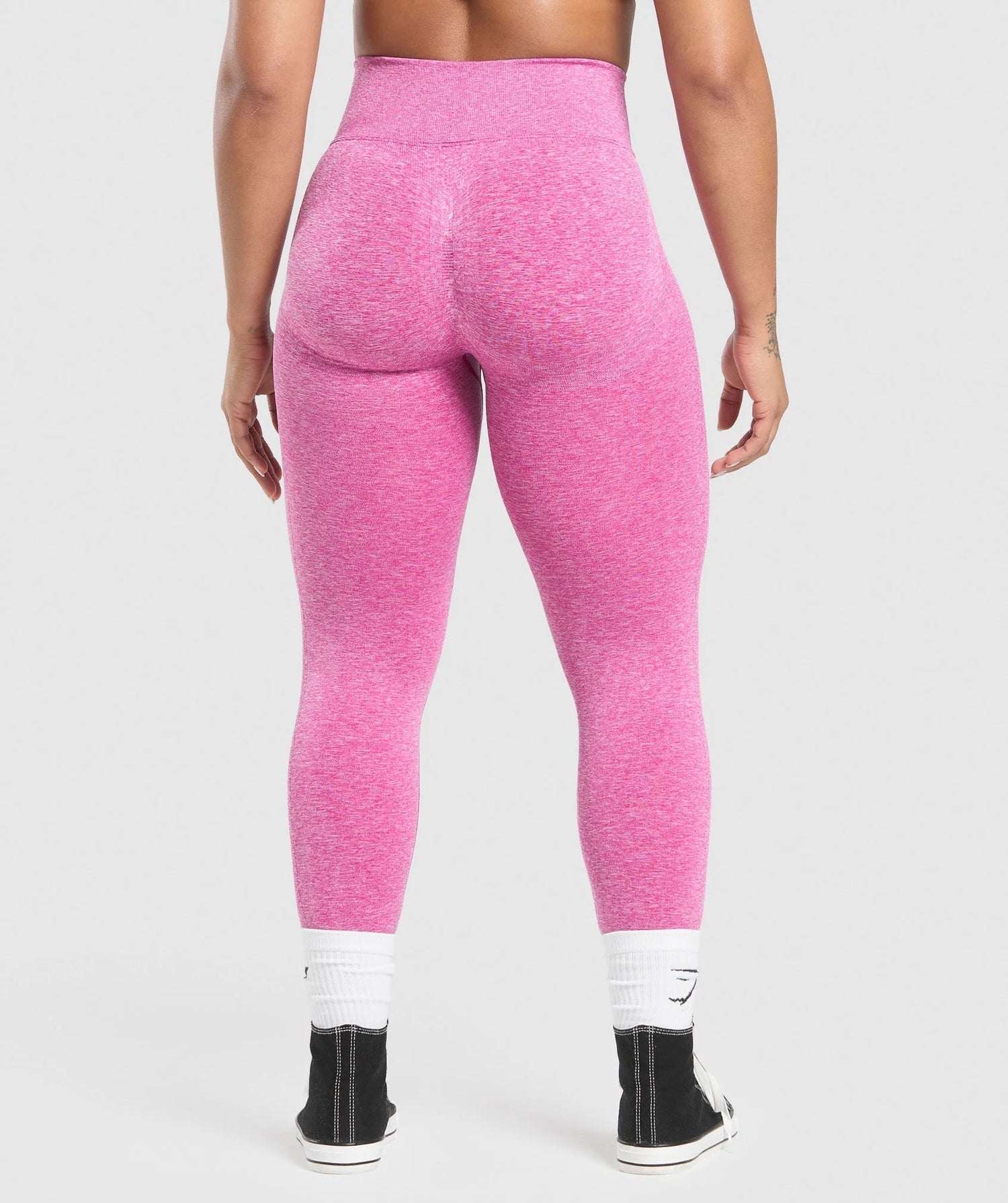 Lift Seamless Leggings - Winning Pink/White Marl