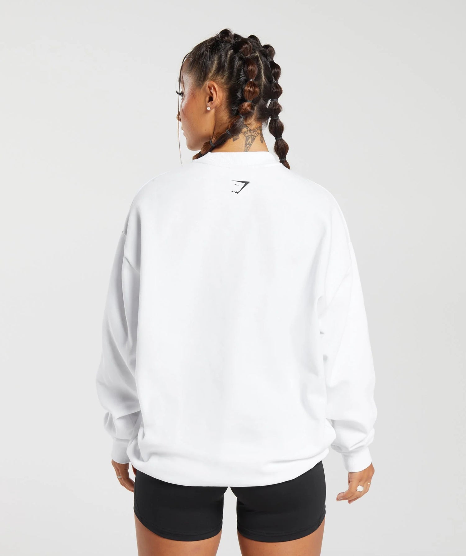 Lifting Essentials Oversized Sweatshirt - White