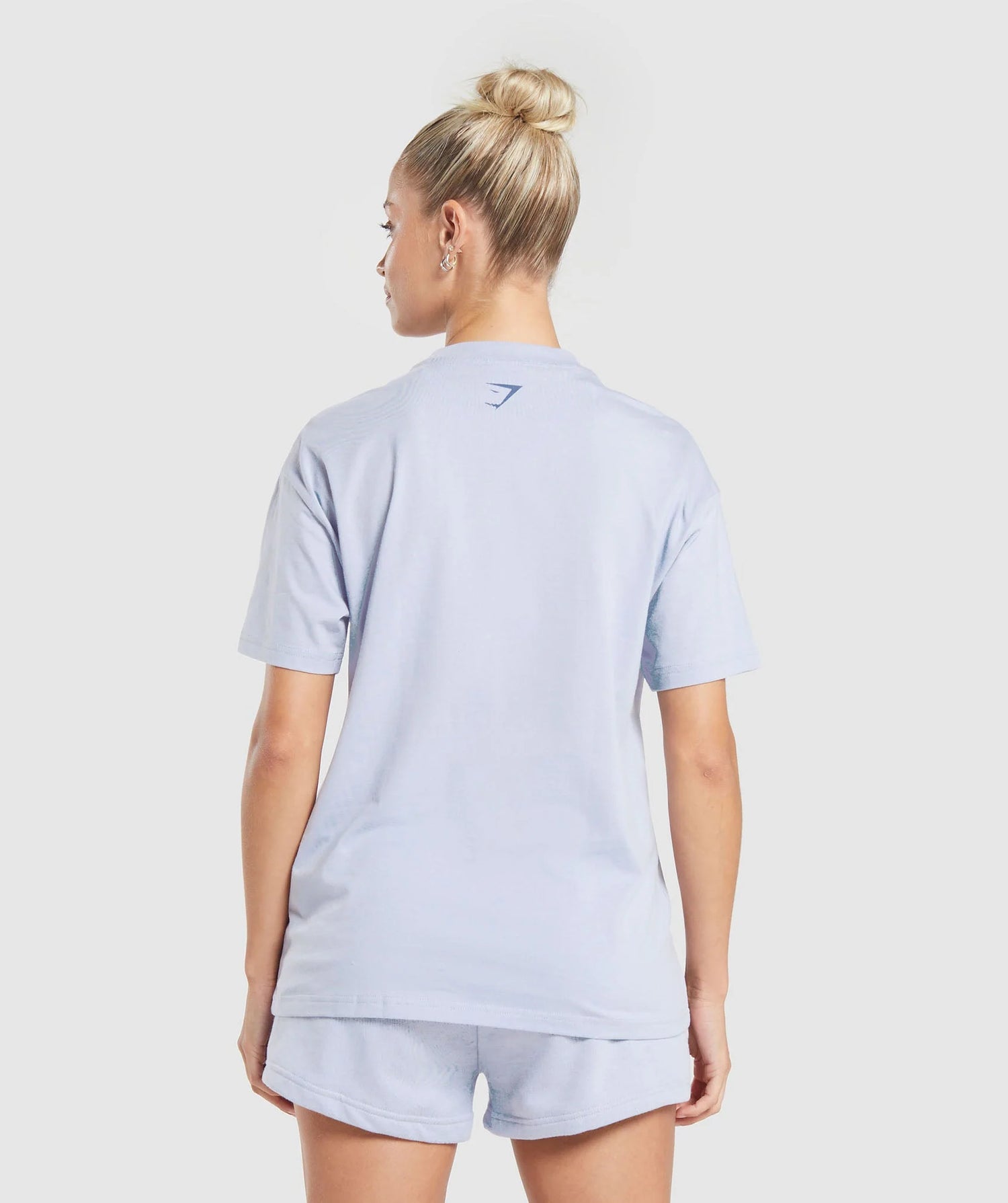 Love Hearts Oversized T-Shirt - Purple
