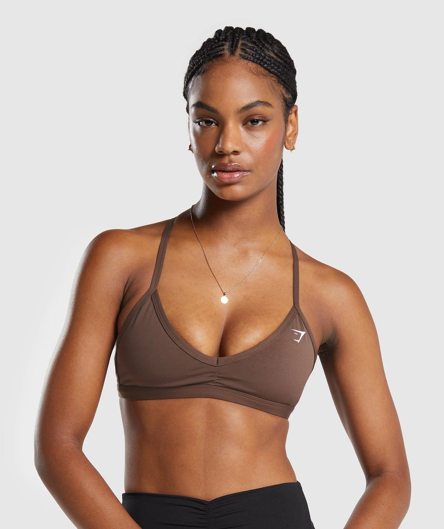 Minimal Sports Bra - Penny Brown