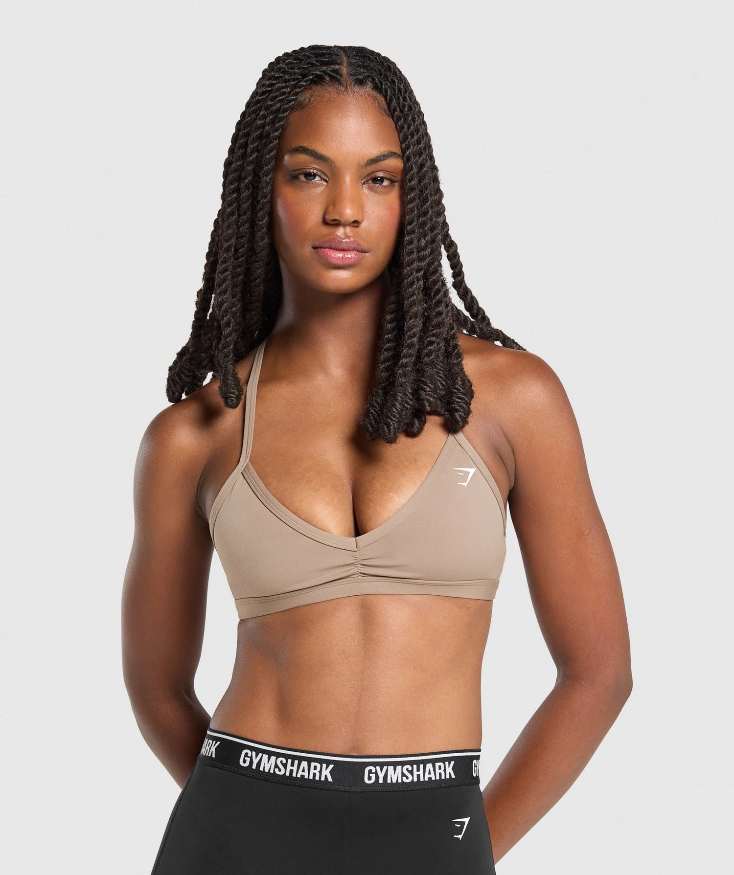 Minimal Sports Bra - Lifestyle Brown