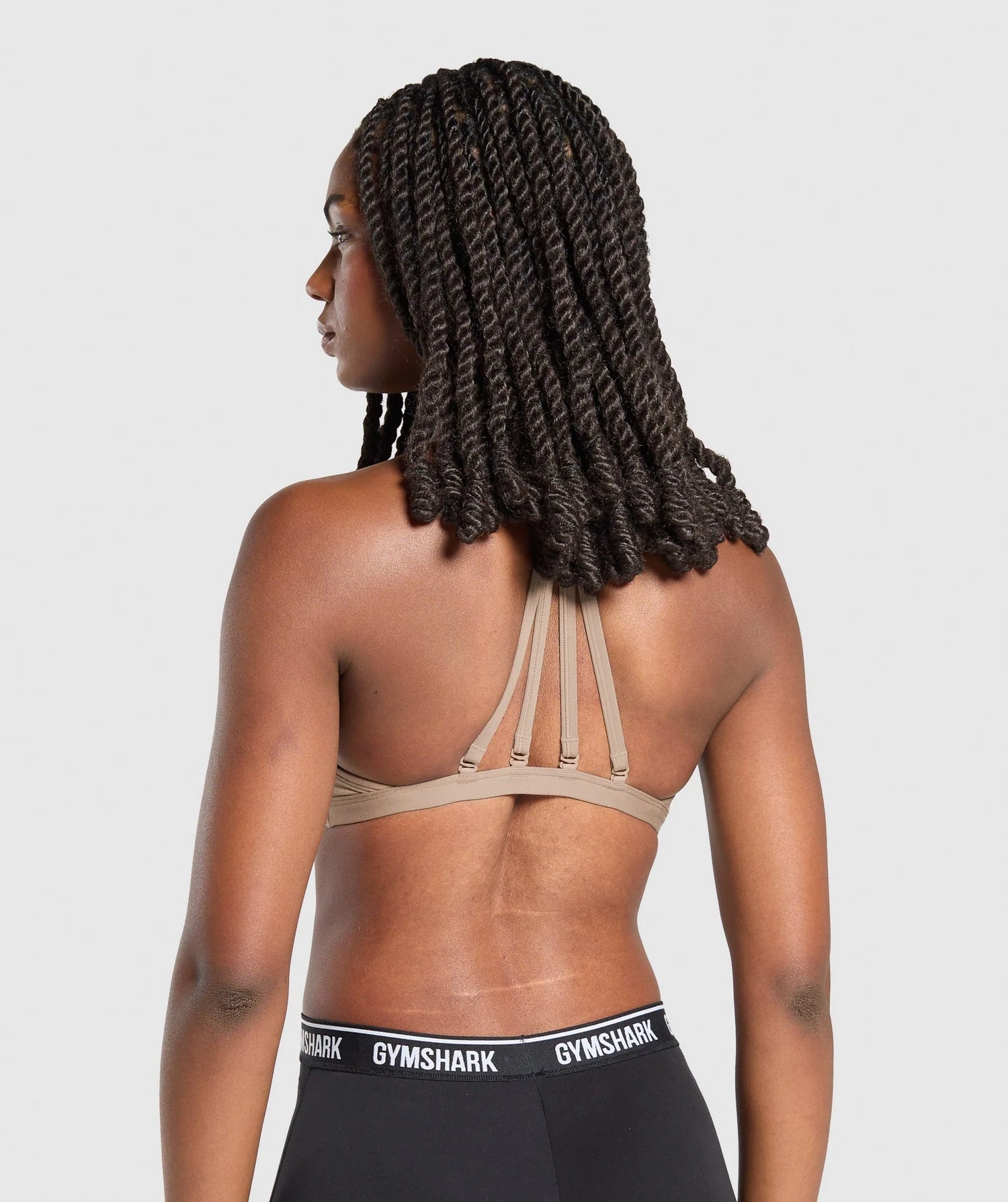 Minimal Sports Bra - Lifestyle Brown
