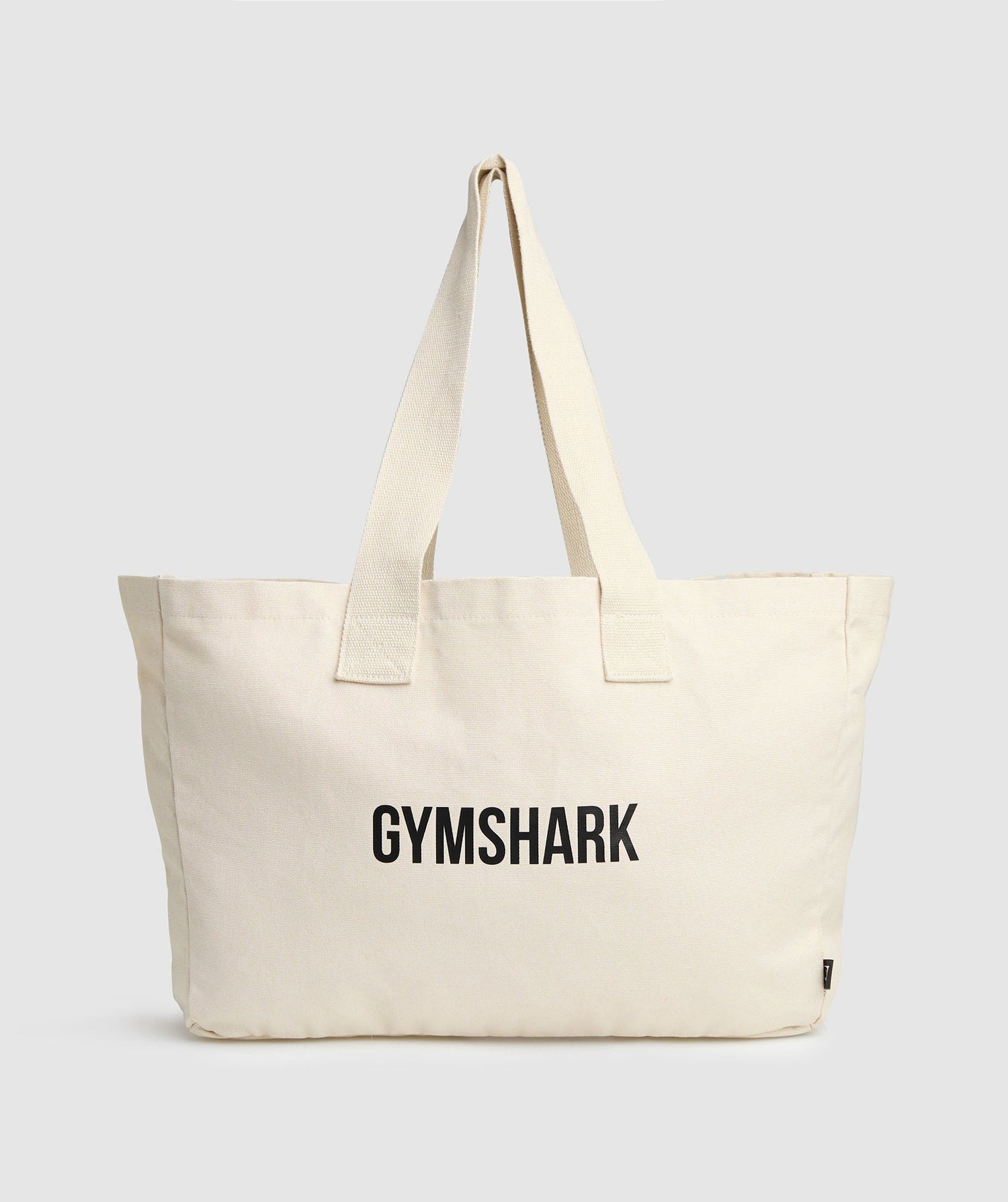 Oversized Canvas Tote - Ecru White