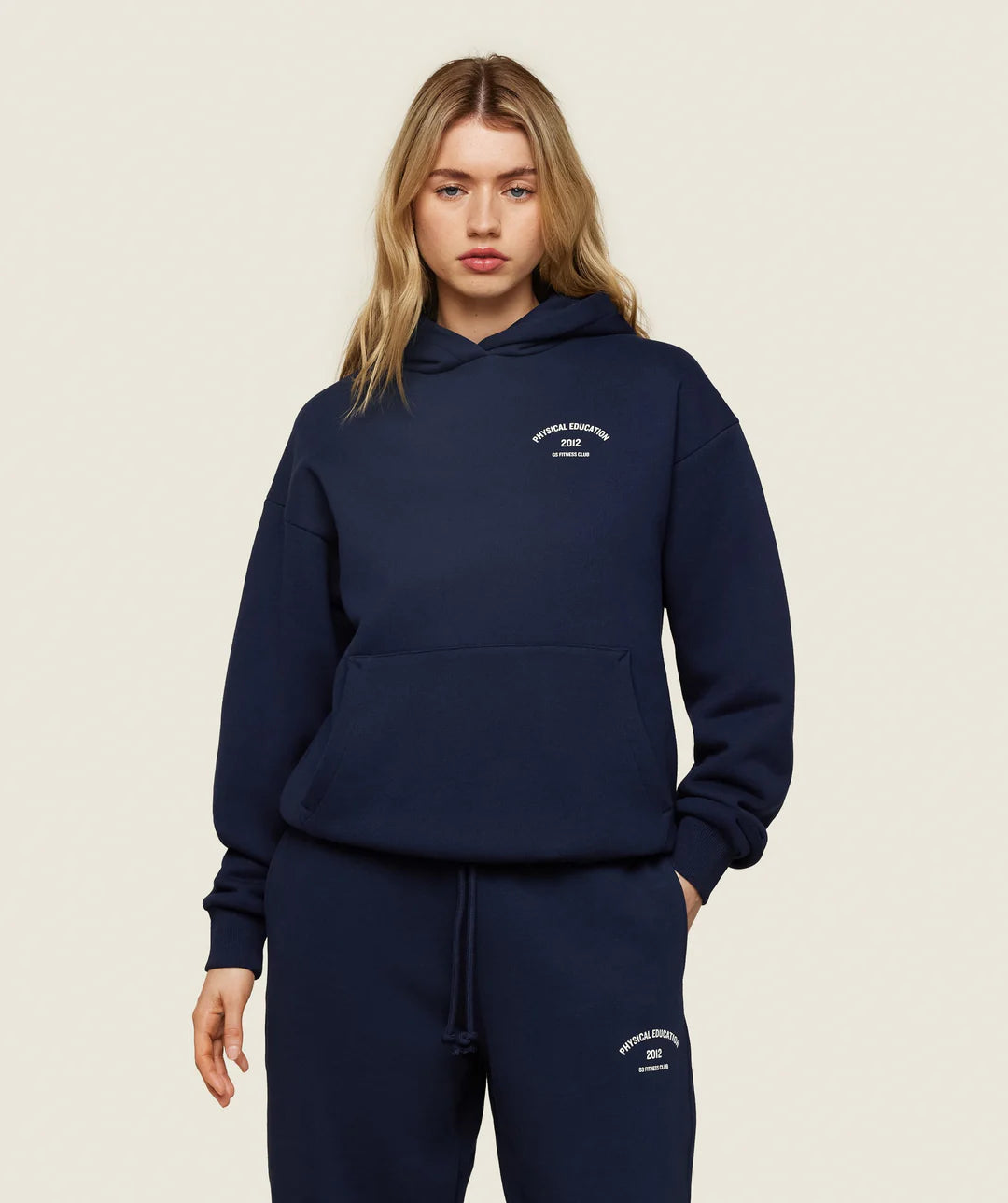 Phys Ed Graphic Hoodie - Blue