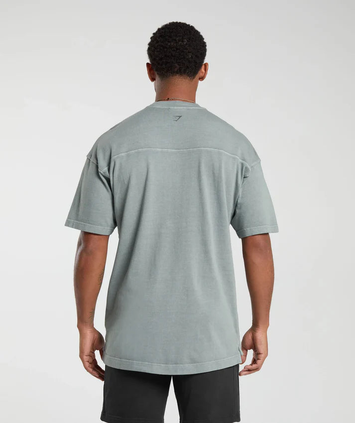 Rest Day Heavyweight T-Shirt - Smokey Grey