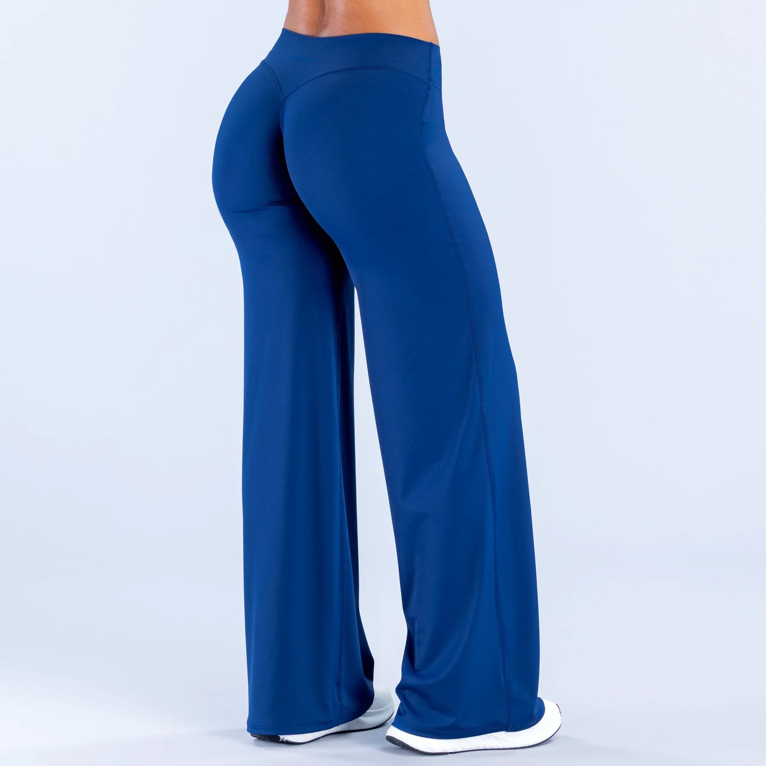 Sav Wide Leg Pants - Blueberry