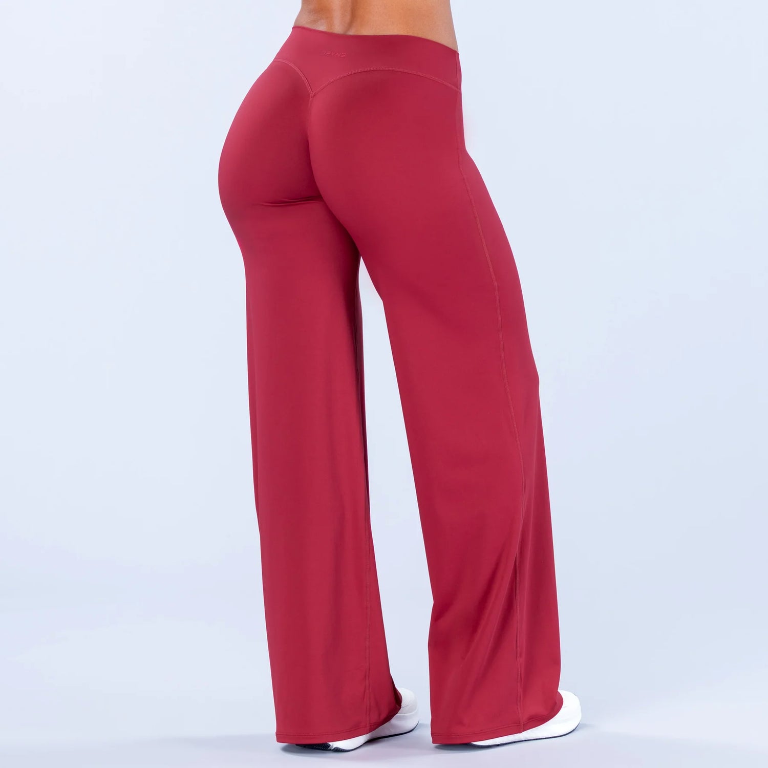 Sav Wide Leg Pants - Cherry