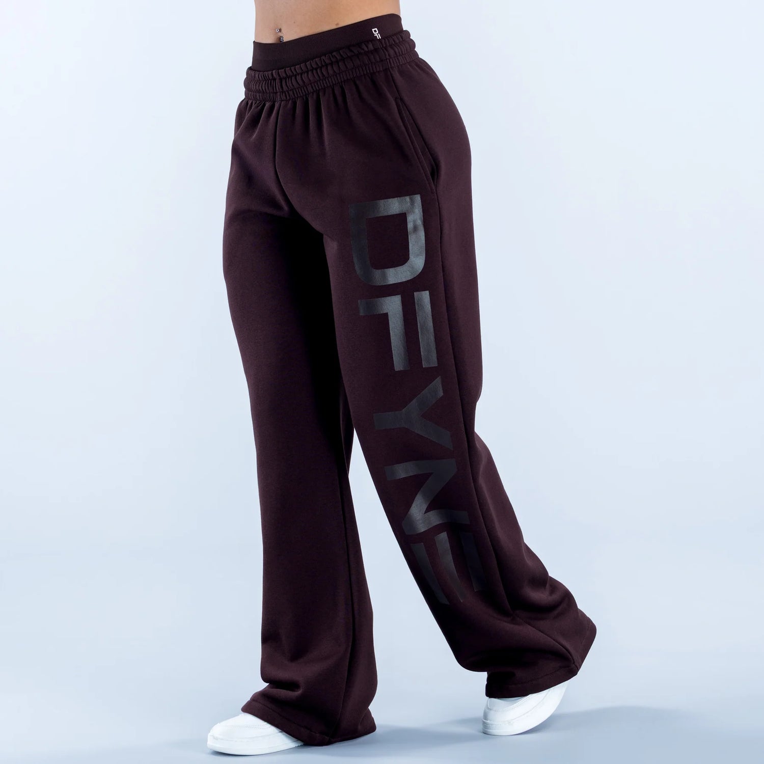 Signature Wide Leg Jogger - Espresso