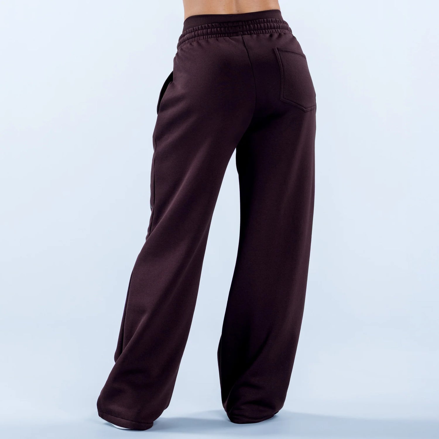 Signature Wide Leg Jogger - Espresso