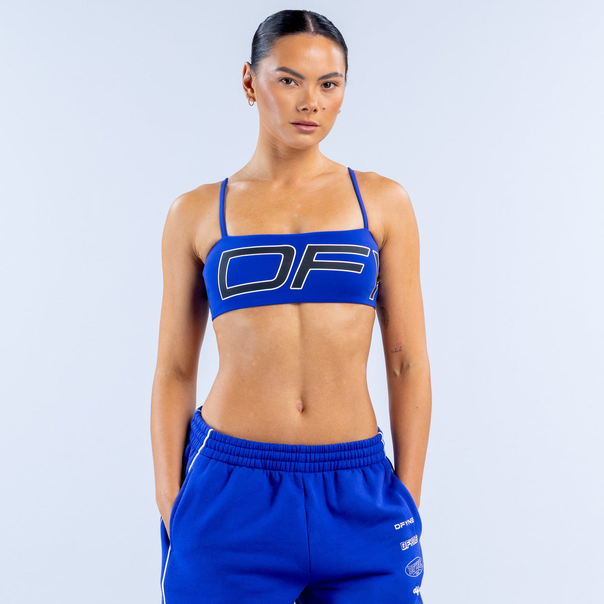 5th Birthday Sports Bra - Royal Blue