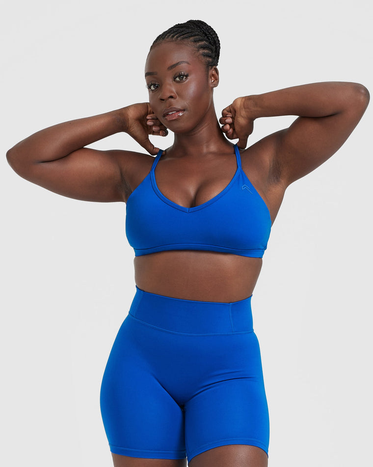 Timeless Strappy Bralette - Cobalt Blue