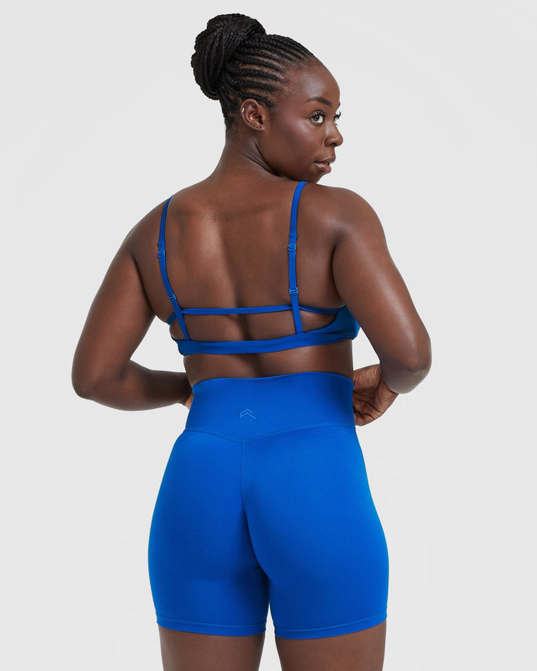 Timeless Strappy Bralette - Cobalt Blue