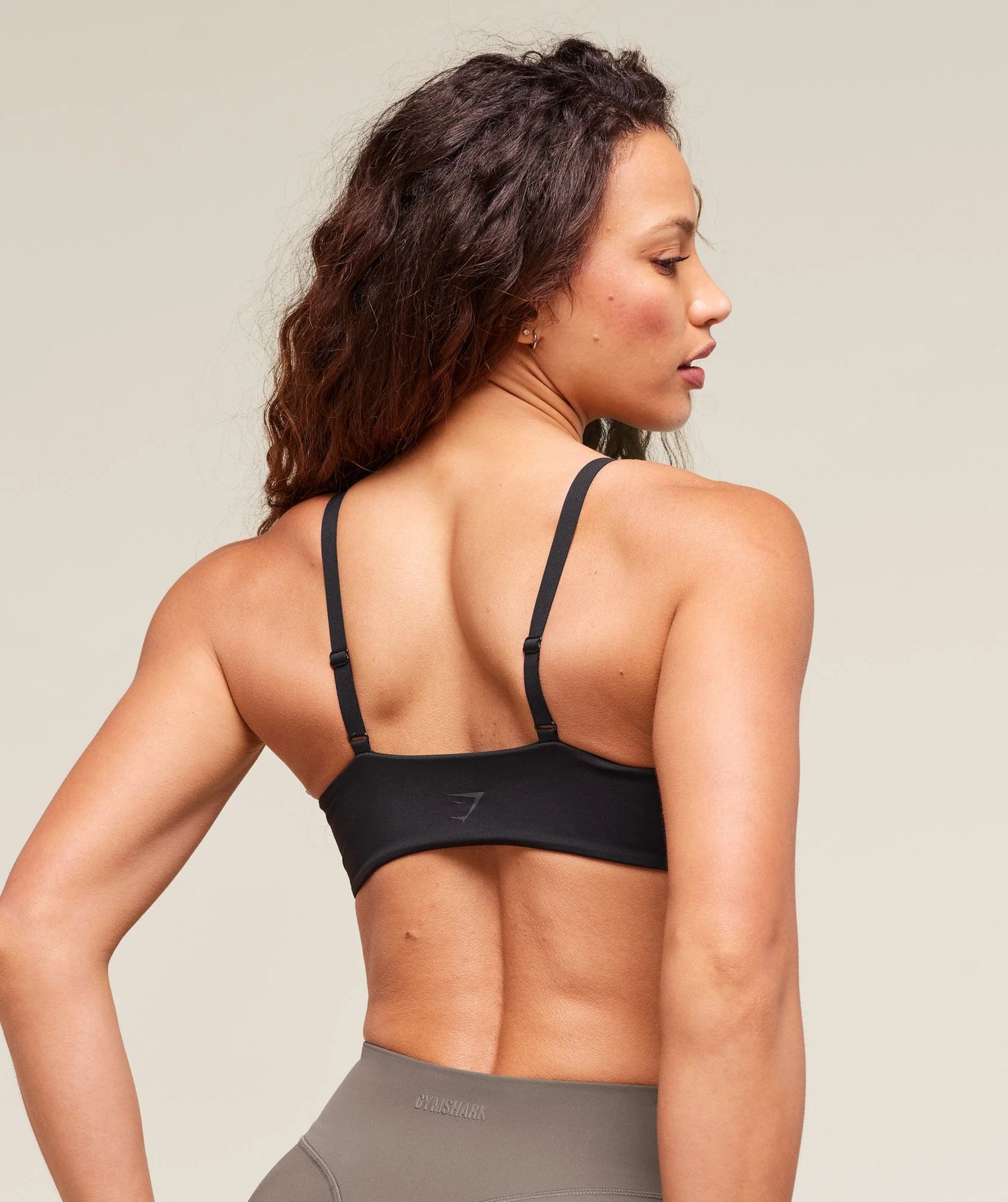 Elevate Twist Front Bralette - Black