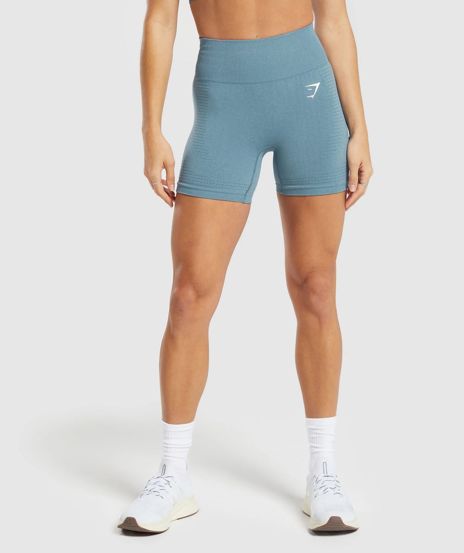 Vital Seamless 2.0 Shorts - Faded Blue Marl