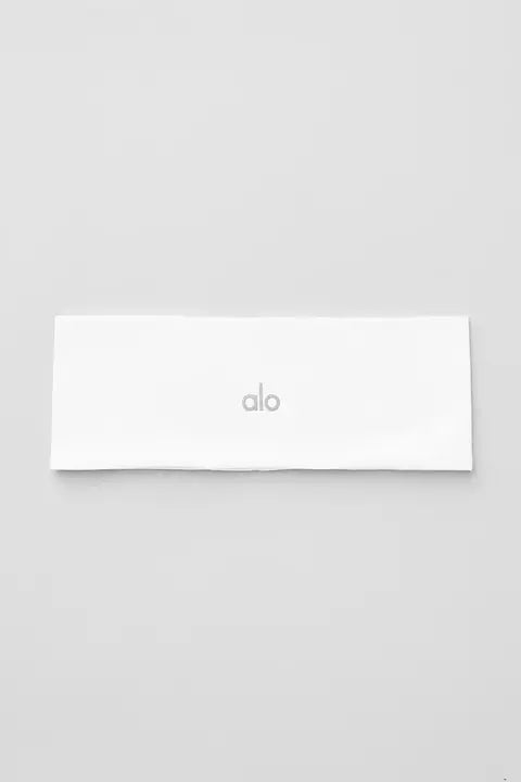 Alo yoga Performance Conquer Headband - White