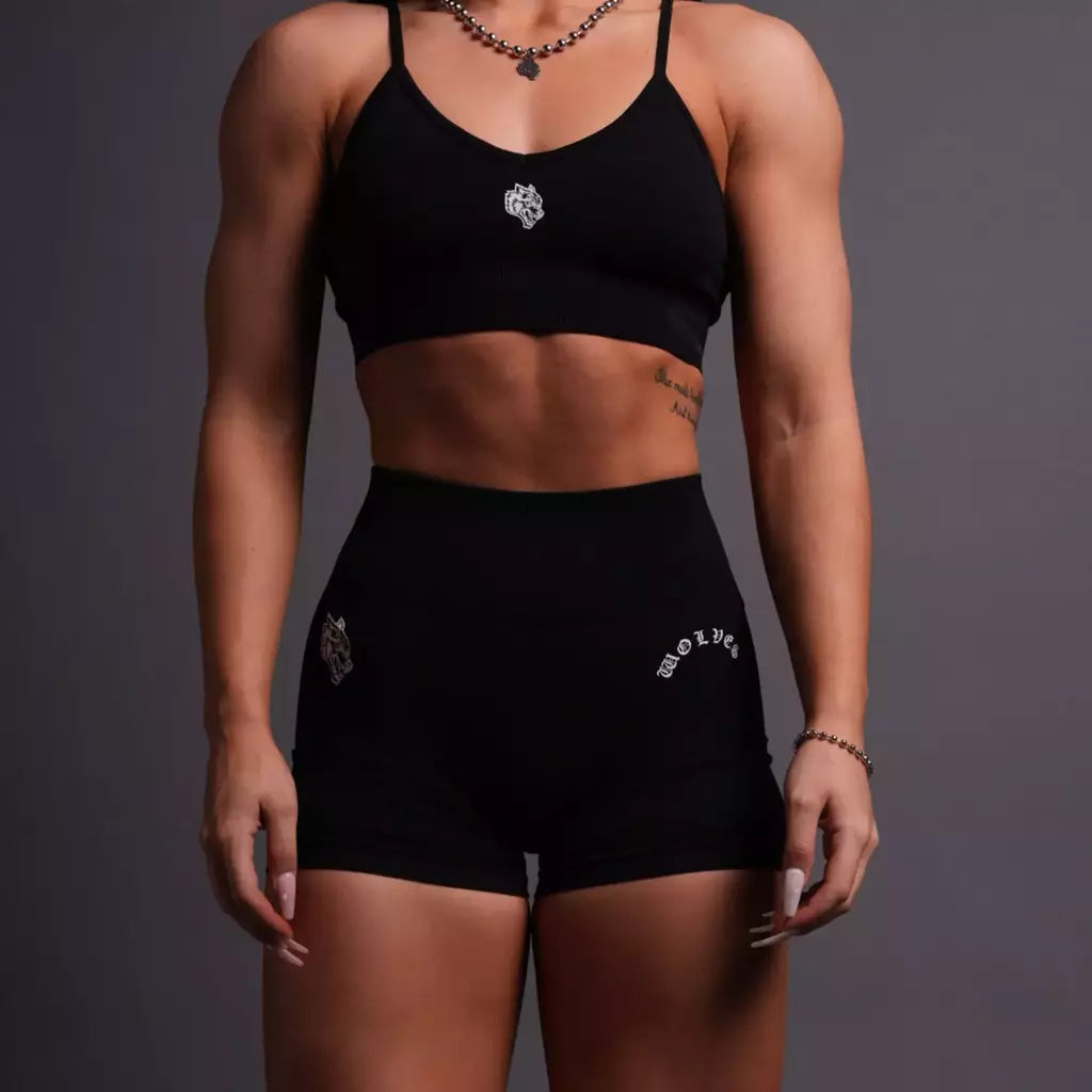 Chopper Everson Seamless "Training" Shorts - Black