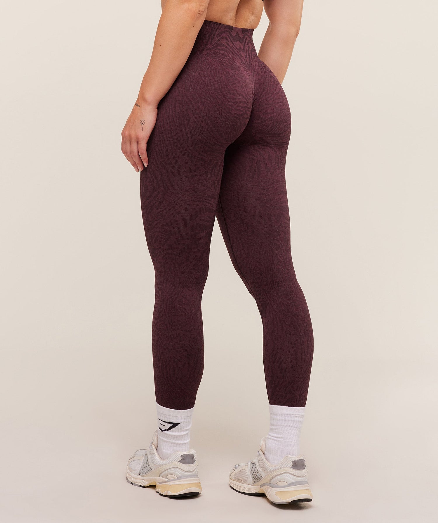 Adapt Animal Seamless Leggings - Cherry Purple/Reset Pink