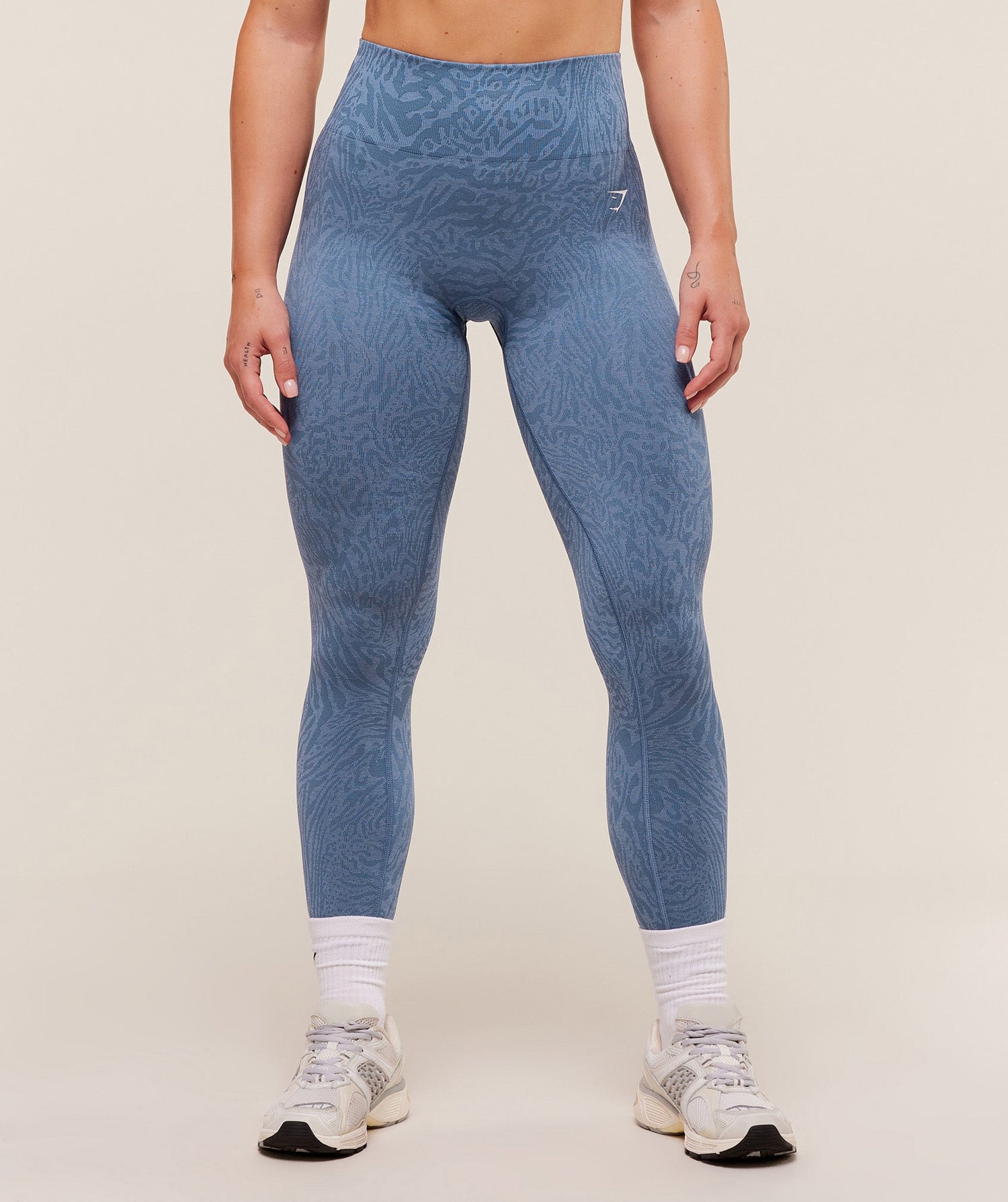 Adapt Animal Seamless Leggings - Worn Blue/Peri Blue