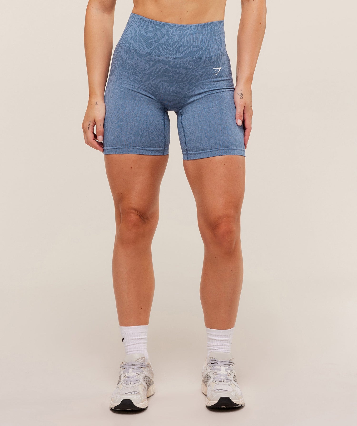 Adapt Animal Seamless Shorts - Worn Blue/Peri Blue